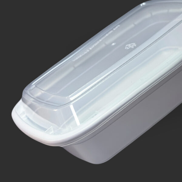 White Takeout container