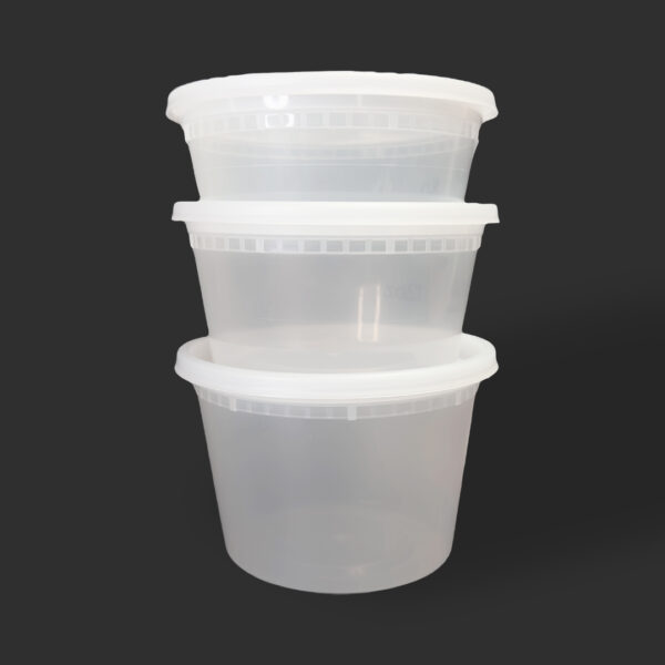 PP 24oz - Deli Container with LID - 240pcs/case