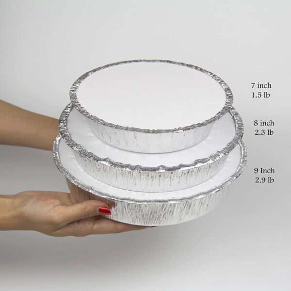 Paper Lids for 9" Round Takeout Foil Container-500pcs